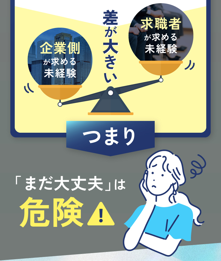 「第2新卒だから大丈夫」は危険